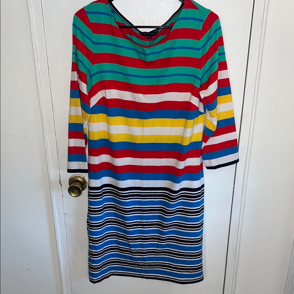Women’s M Tommy Hilfiger Colorful Striped Dress